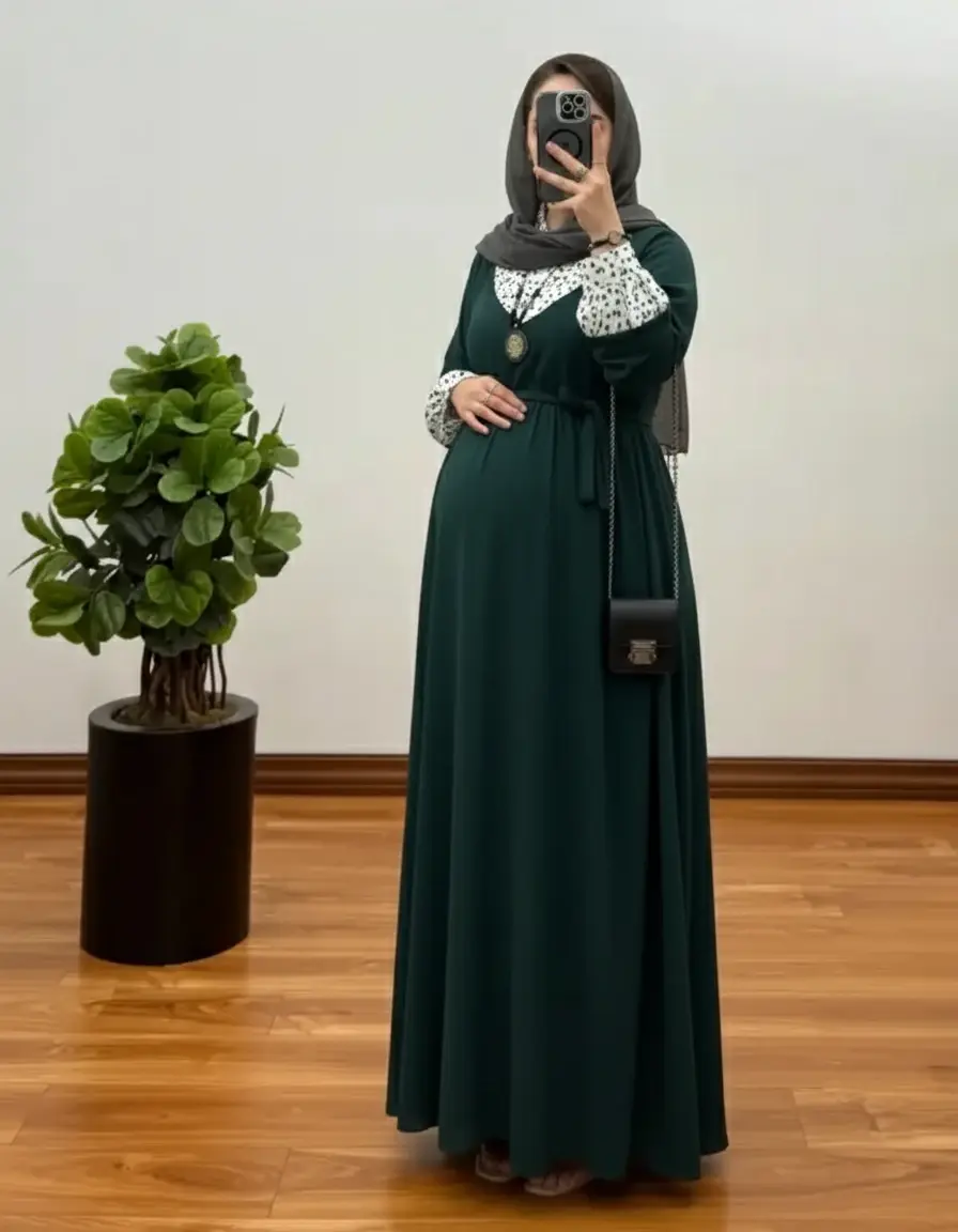 پیراهن بلند مناسب بارداری شیک و مجلسی